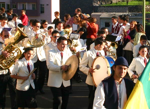 Musikertreffen in Tijarafe, La Palma 2006